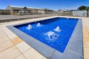 Seasonal outdoor pool