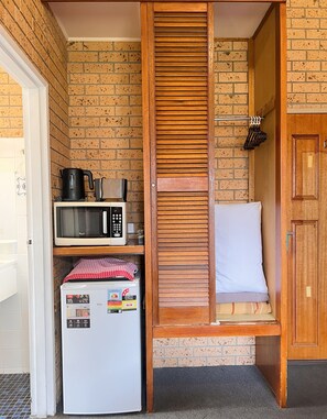 Standard Family Room  | Private kitchenette | Mini-fridge, microwave, coffee/tea maker, electric kettle