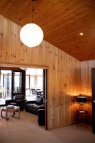 Apartment | Living area | 26-cm LCD TV with cable channels, TV