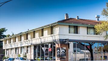 Fassade der Unterkunft