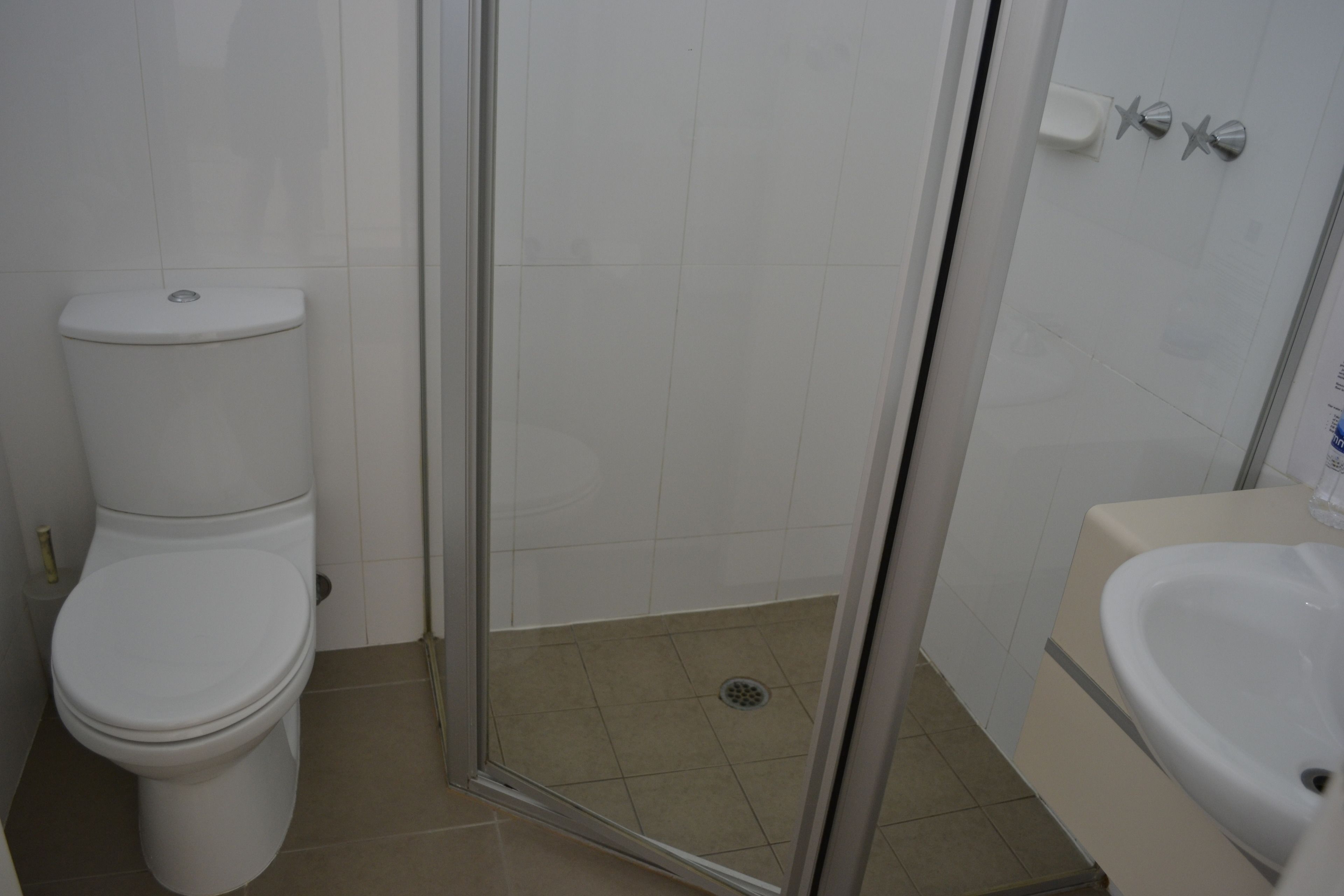 deluxe room - park view | bathroom | shower, free toiletries, hair dryer, towels