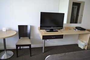 Desk, iron/ironing board, free WiFi, bed sheets