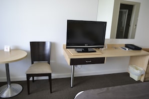 Desk, iron/ironing board, free WiFi, bed sheets