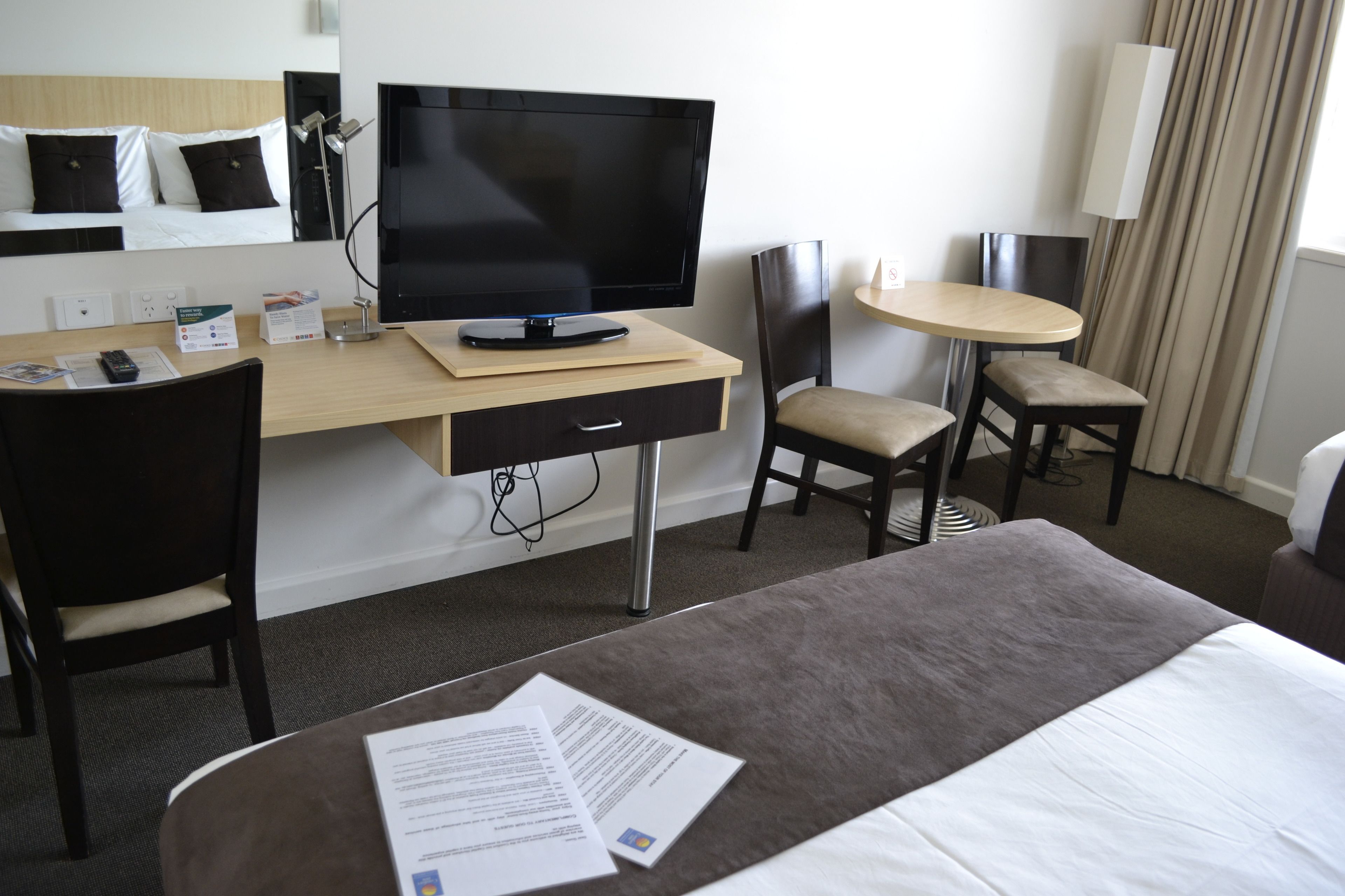 desk, iron/ironing board, free wifi, bed sheets