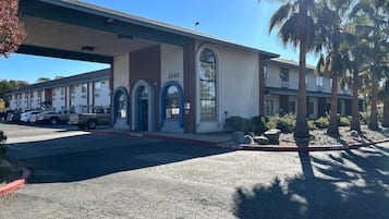 Voorkant van accommodatie