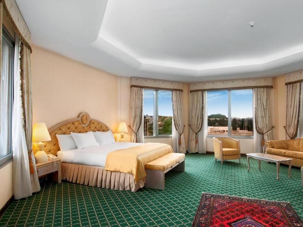 Premium bedding, minibar, in-room safe, laptop workspace