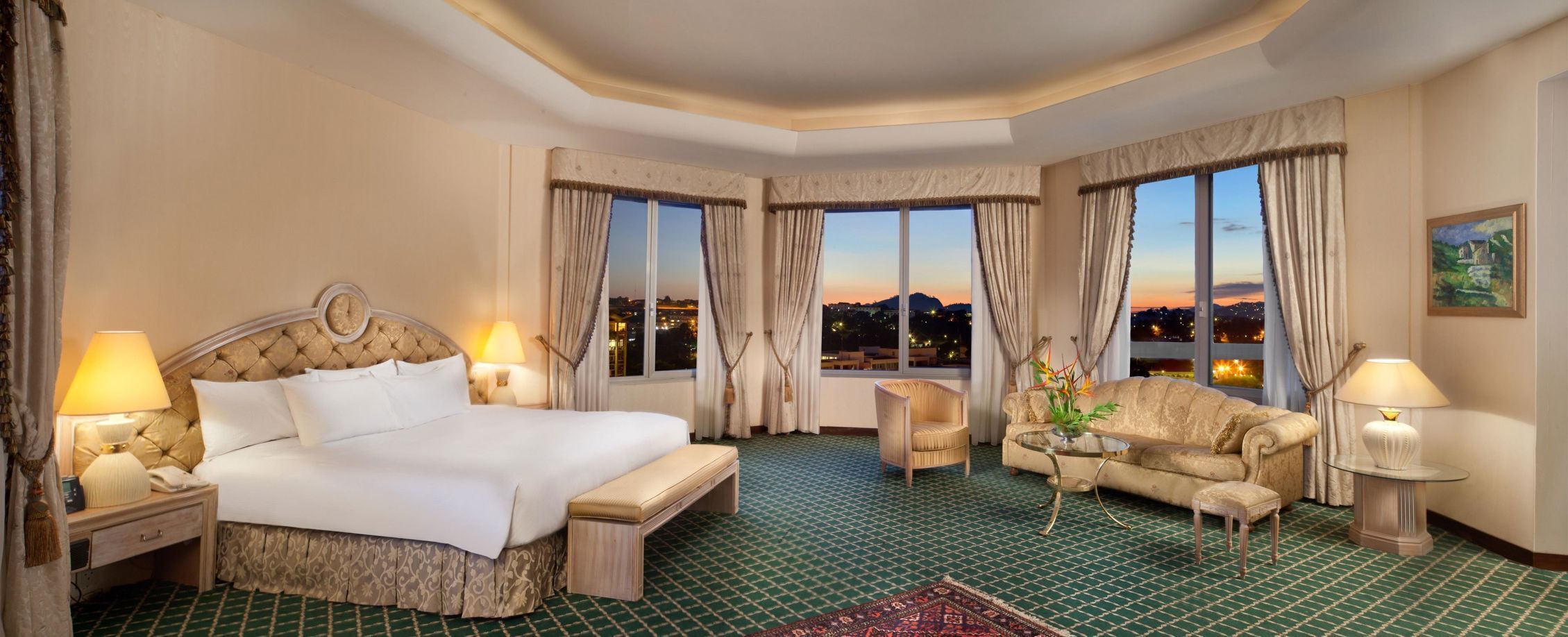 Premium bedding, minibar, in-room safe, laptop workspace