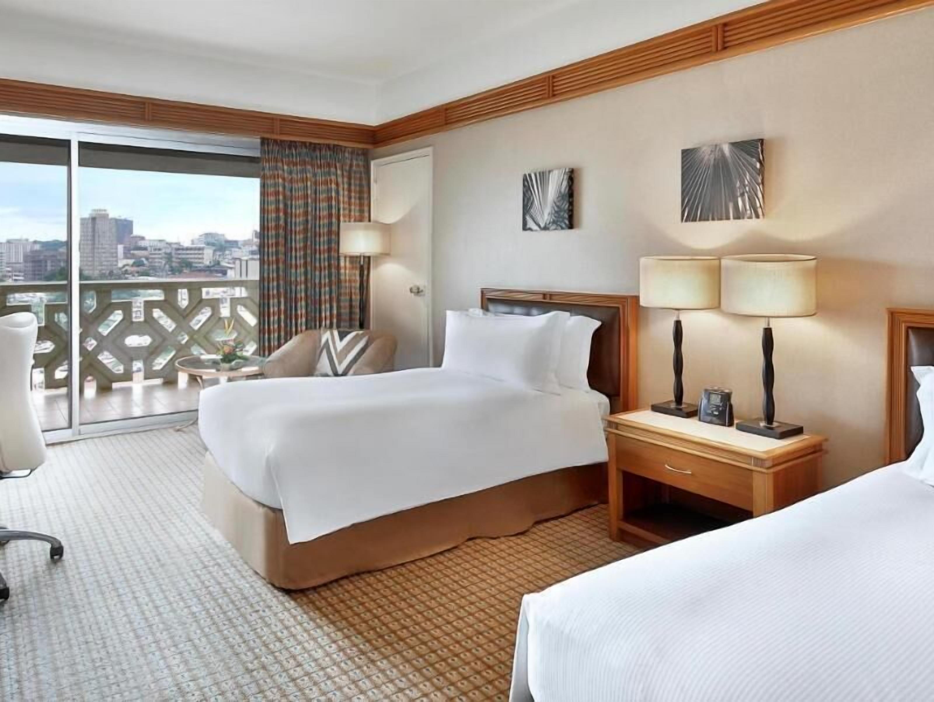 Premium bedding, minibar, in-room safe, laptop workspace