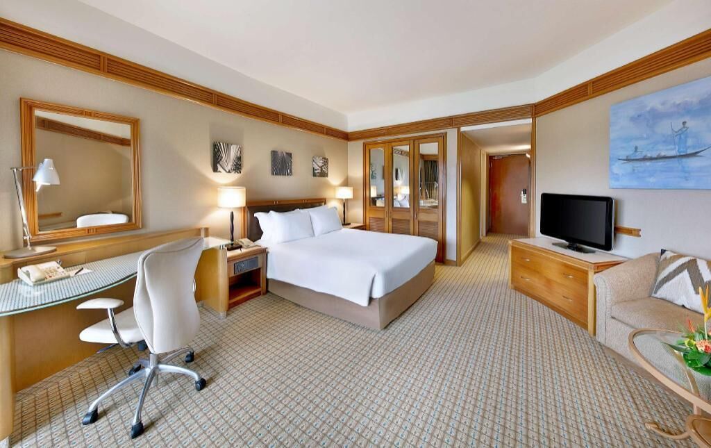 Premium bedding, minibar, in-room safe, laptop workspace