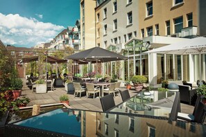 Terrace/patio - Best Western Hotel President (Bonn)