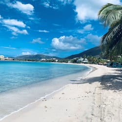 On the beach, beach umbrellas, snorkeling, beach bar