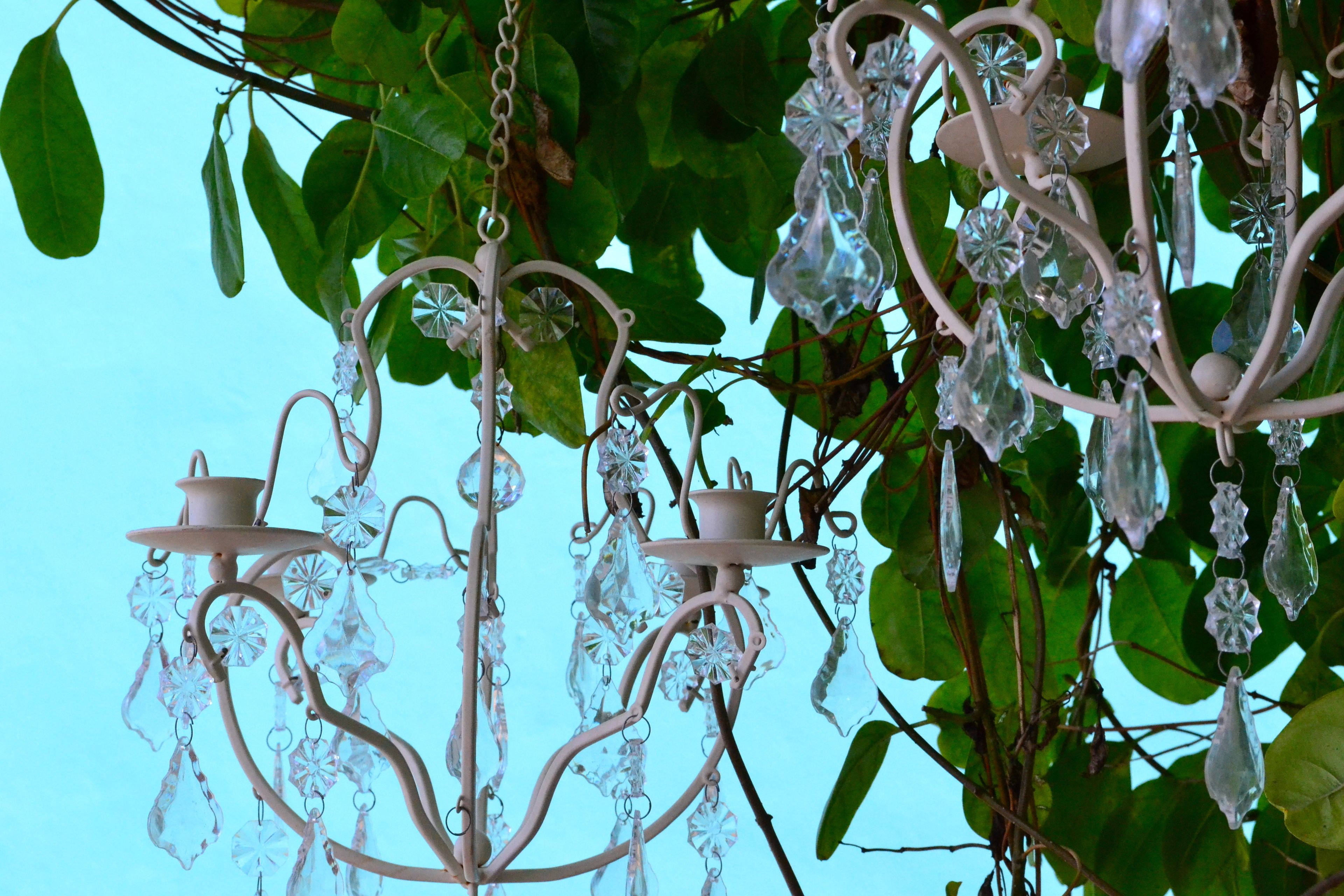 outdoor wedding area