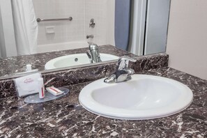 In-room safe, desk, soundproofing, iron/ironing board - Ramada by Wyndham Oceanside (Oceanside)