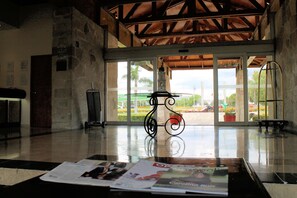 Interior entrance