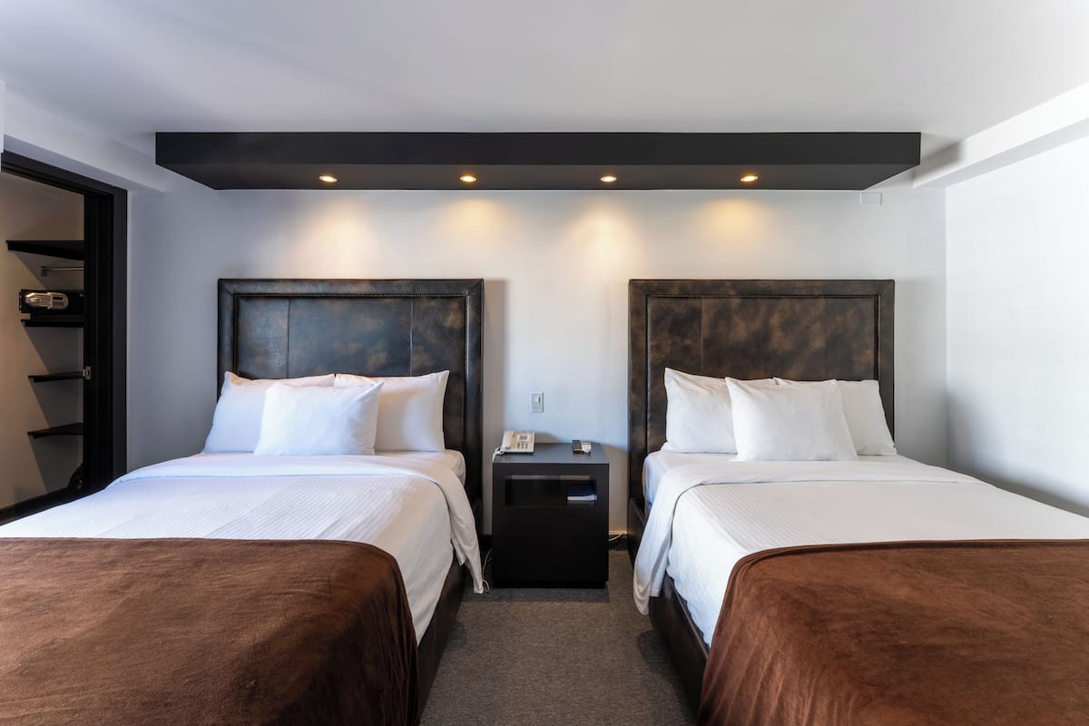 Executive Room, Two Double Beds | Premium bedding, in-room safe, desk, blackout drapes