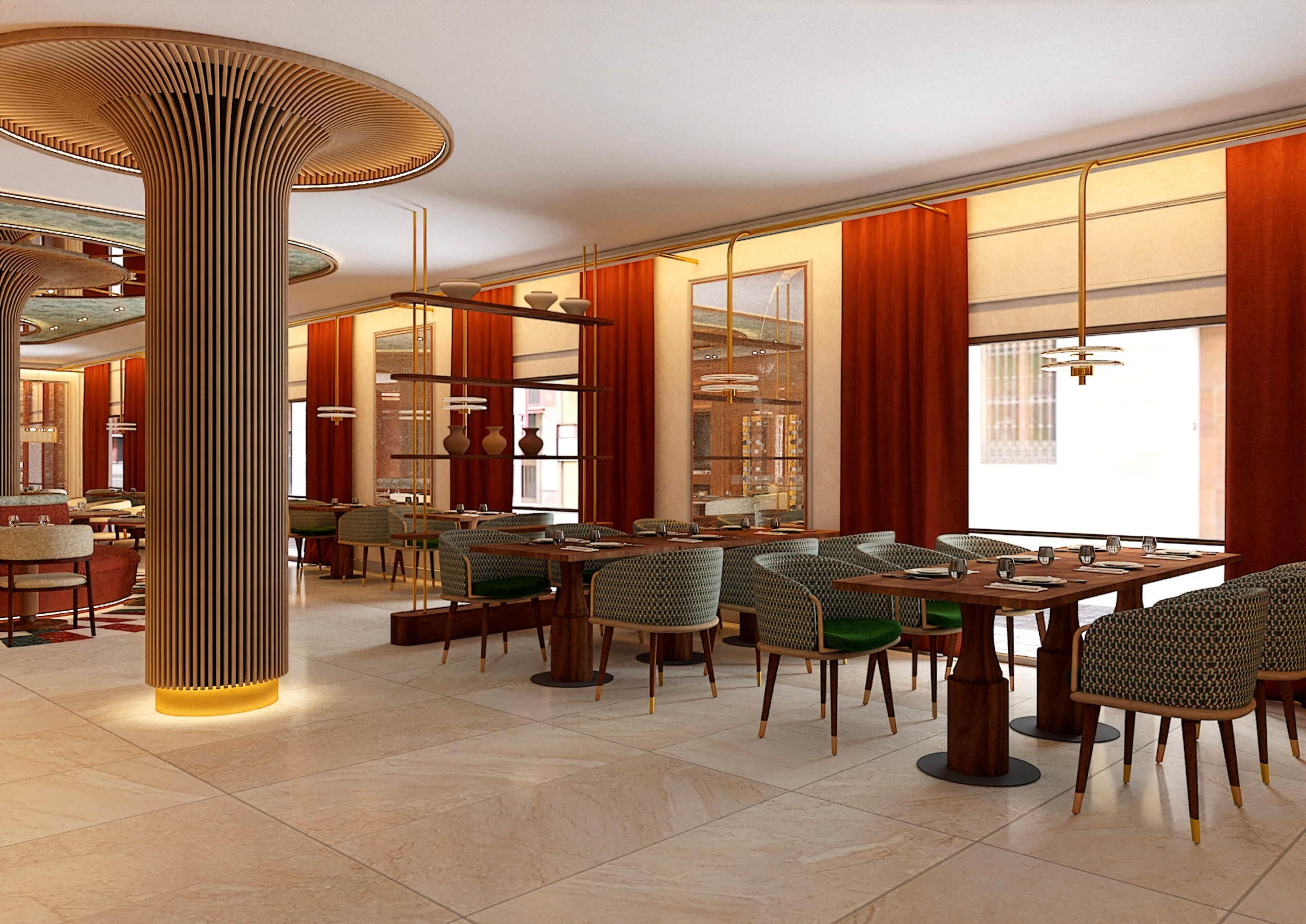 Se sirven almuerzos, cenas y cocina española 