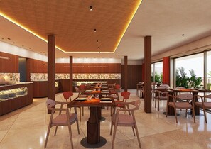 Déjeuner et dîner servis sur place, spécialités Cuisine espagnole