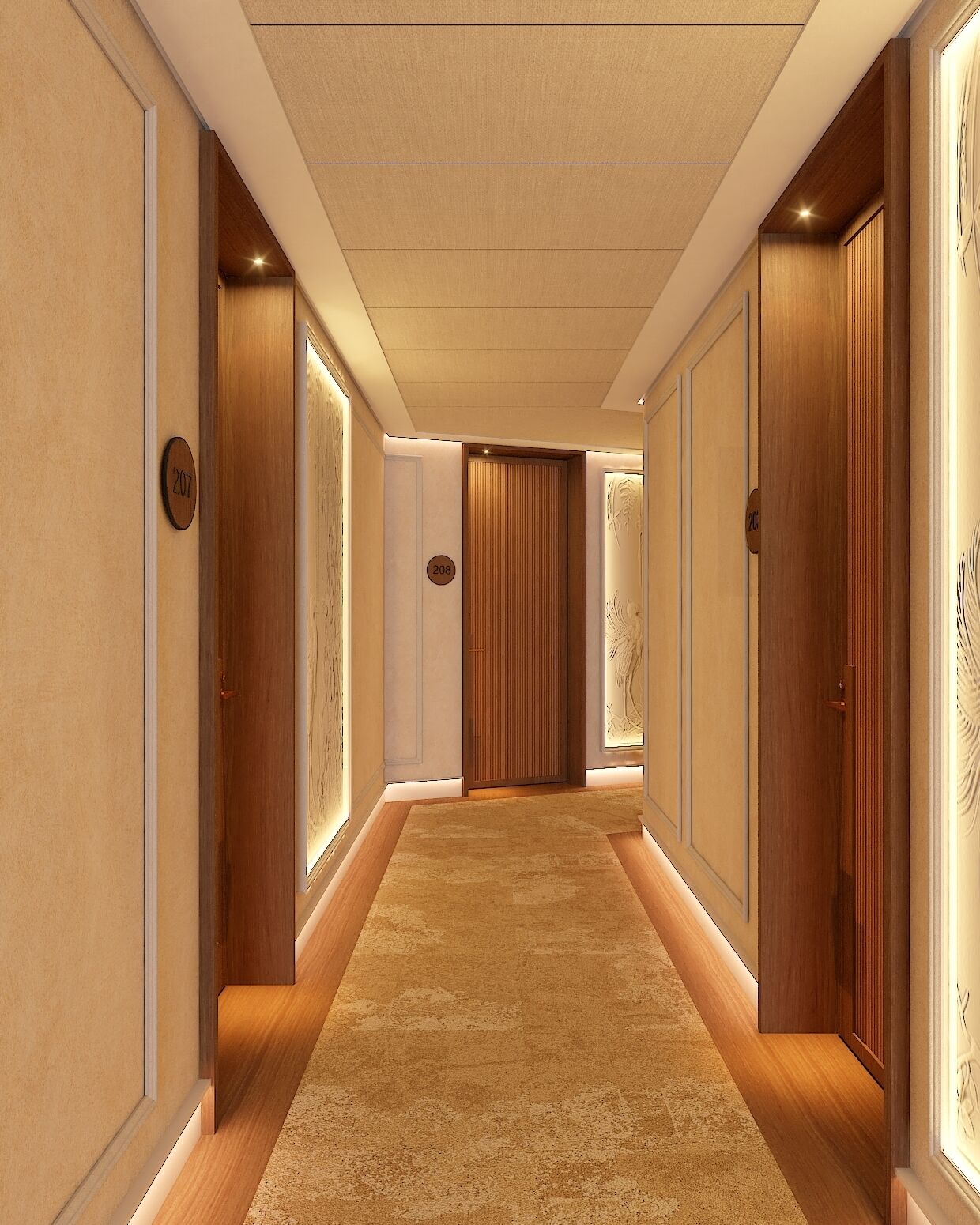 Premium bedding, down comforters, memory foam beds, minibar