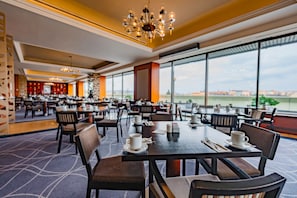 Daily buffet breakfast (EUR 15 per person)