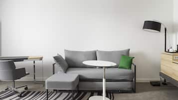 Suite, 1 Double Bed | 1 bedroom, premium bedding, in-room safe, desk