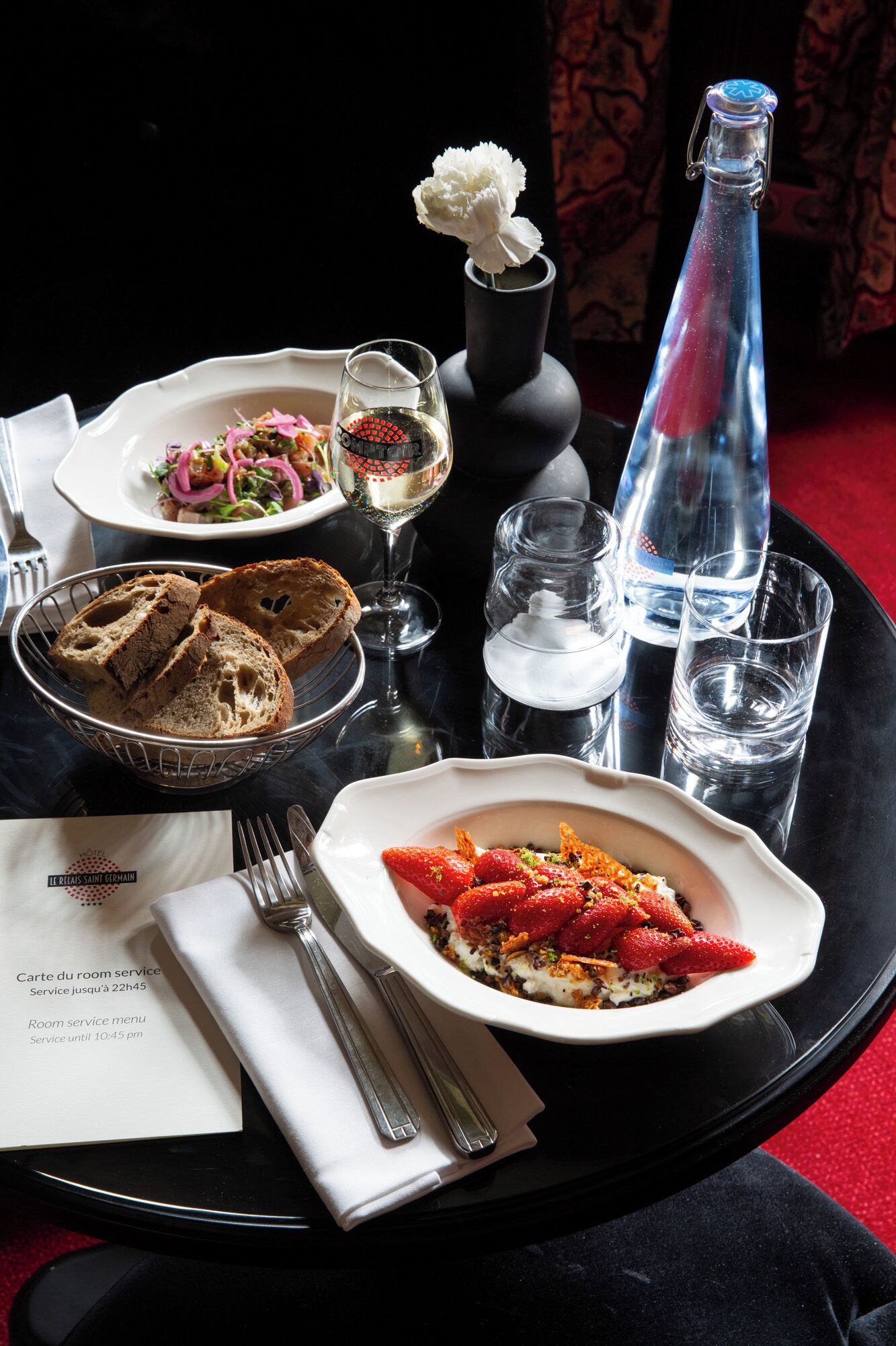 superior room | in-room dining