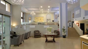 Sala de estar en el lobby