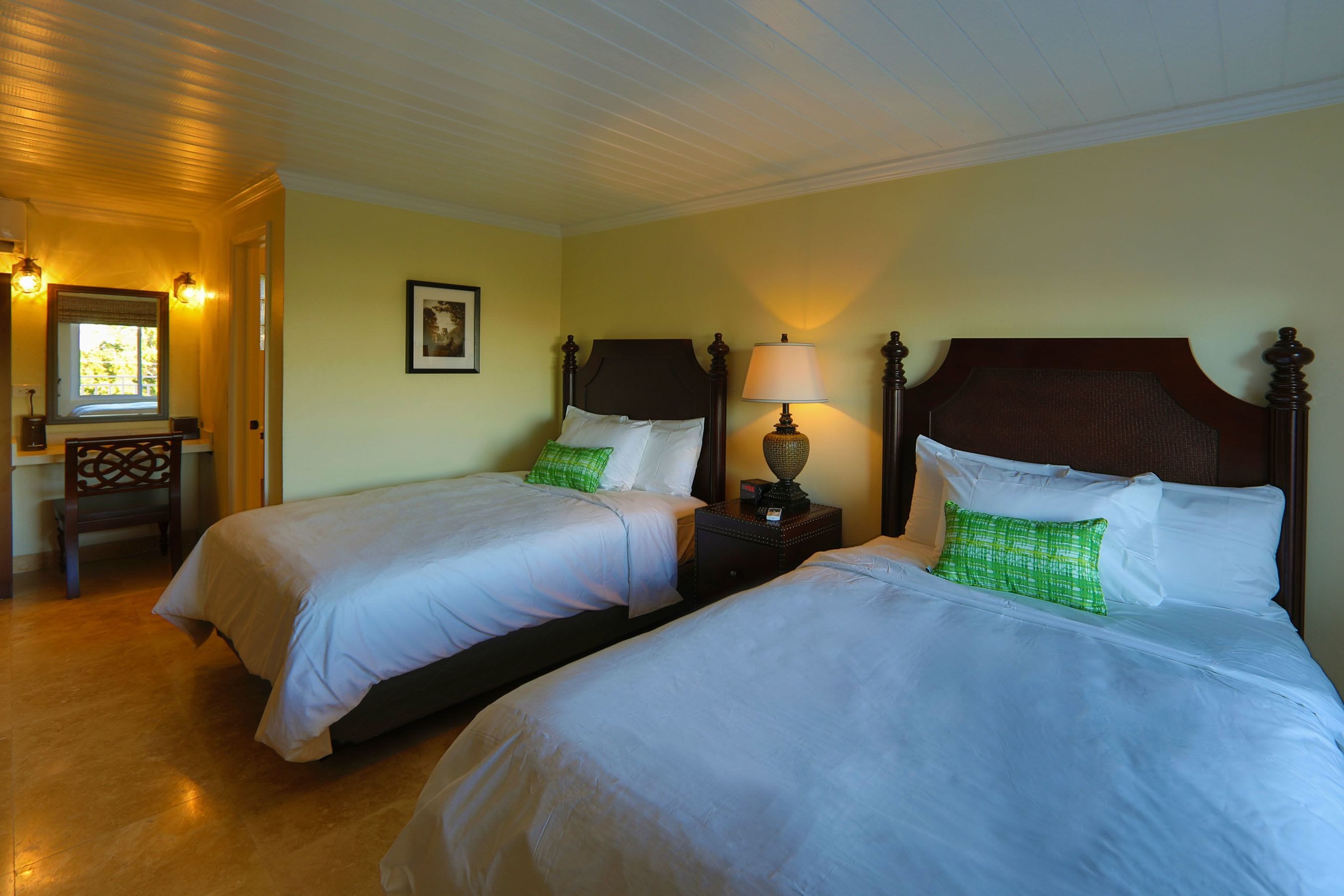 superior room, 2 double beds | in-room safe, individually decorated, desk, iron/ironing board