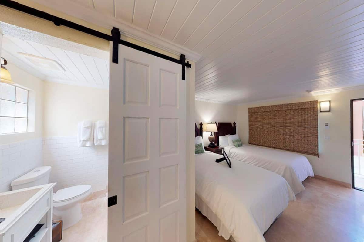 superior room, 2 double beds | in-room safe, individually decorated, desk, iron/ironing board