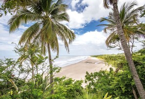Playa privada, camastros, toallas de playa y vóleibol de playa 