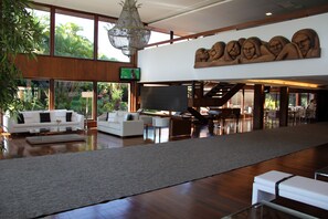 Interior entrance