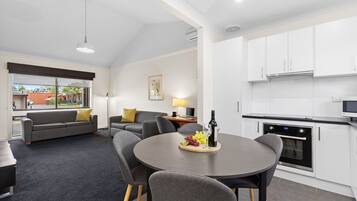 One Bedroom Villa | Living area | 32-inch flat-screen TV with digital channels, TV, Netflix