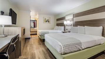 In-room safe, desk, iron/ironing board, cots/infant beds