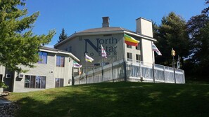 Fassade der Unterkunft