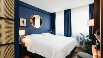 Kleines Doppelzimmer | Allergikerbettwaren, Zimmersafe, Schreibtisch, schallisolierte Zimmer