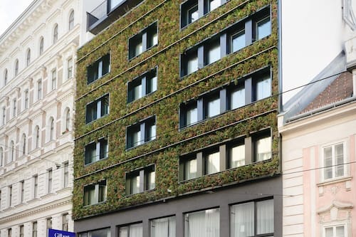 Fassade der Unterkunft