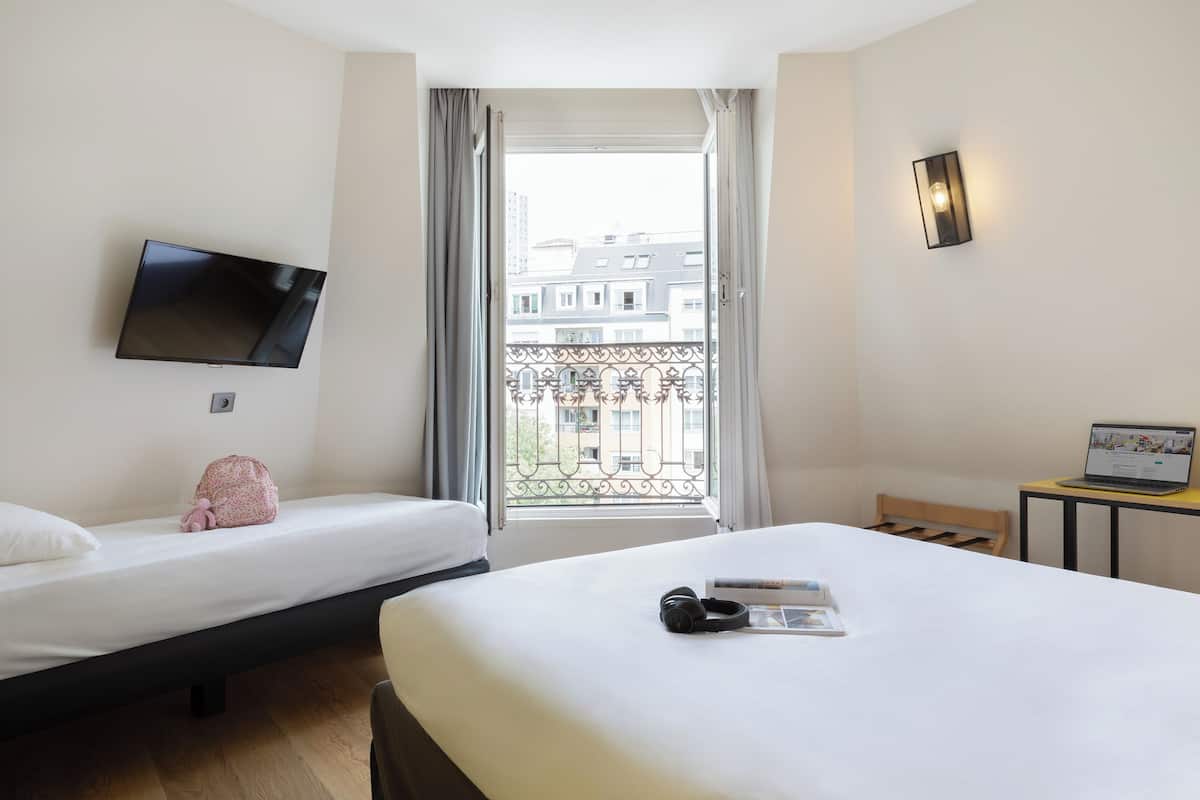 Standard Room, Multiple Beds | Premium bedding, desk, blackout curtains, soundproofing