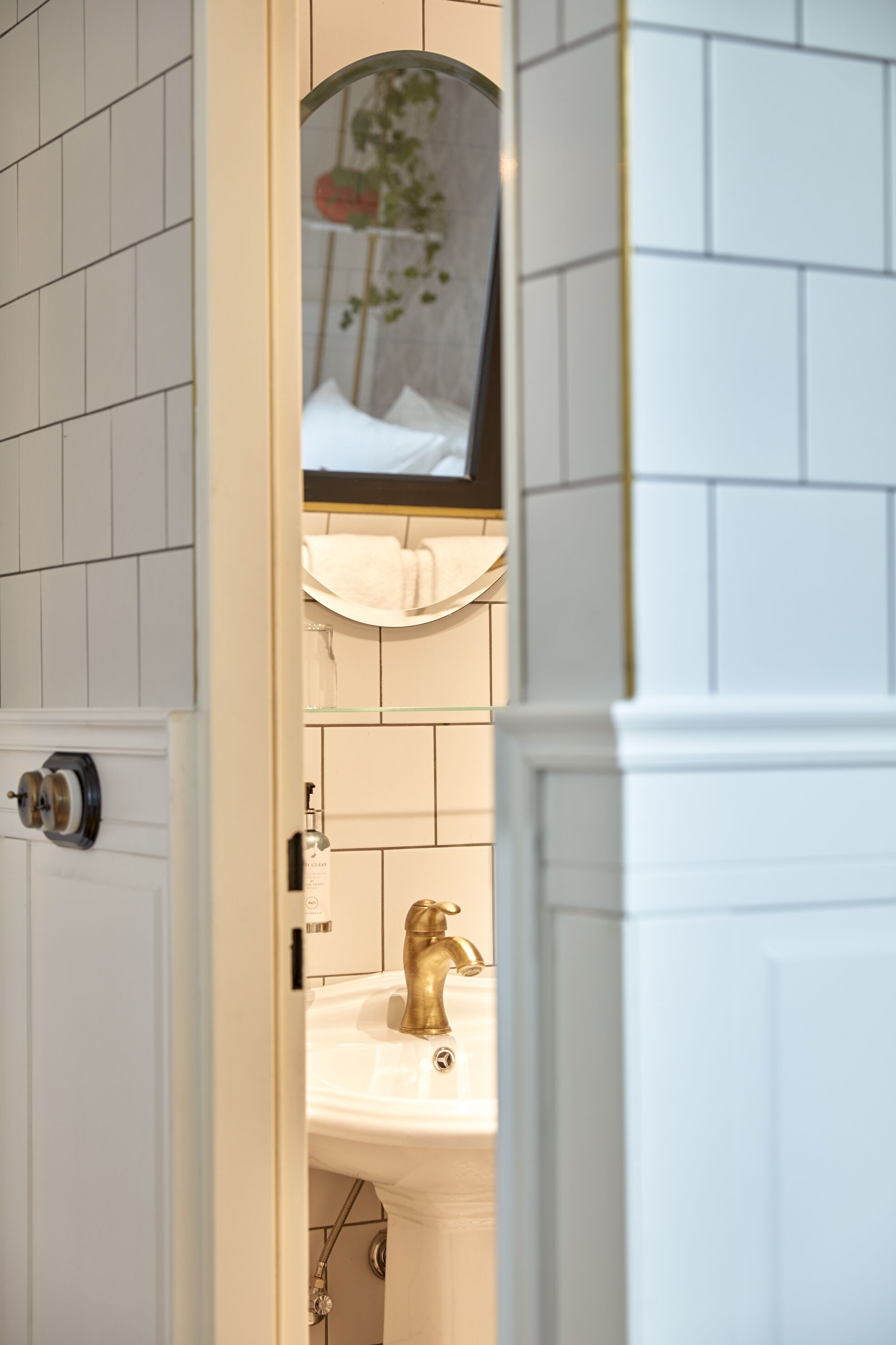 standard double room | bathroom | shower, designer toiletries, hair dryer, towels