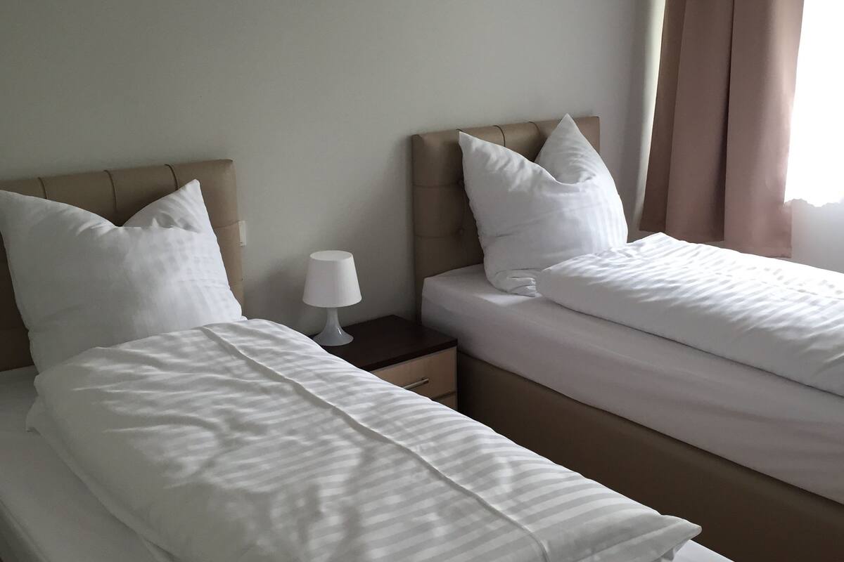 premium bedding, desk, free wifi, bed sheets