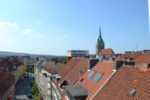 Blick von der Unterkunft