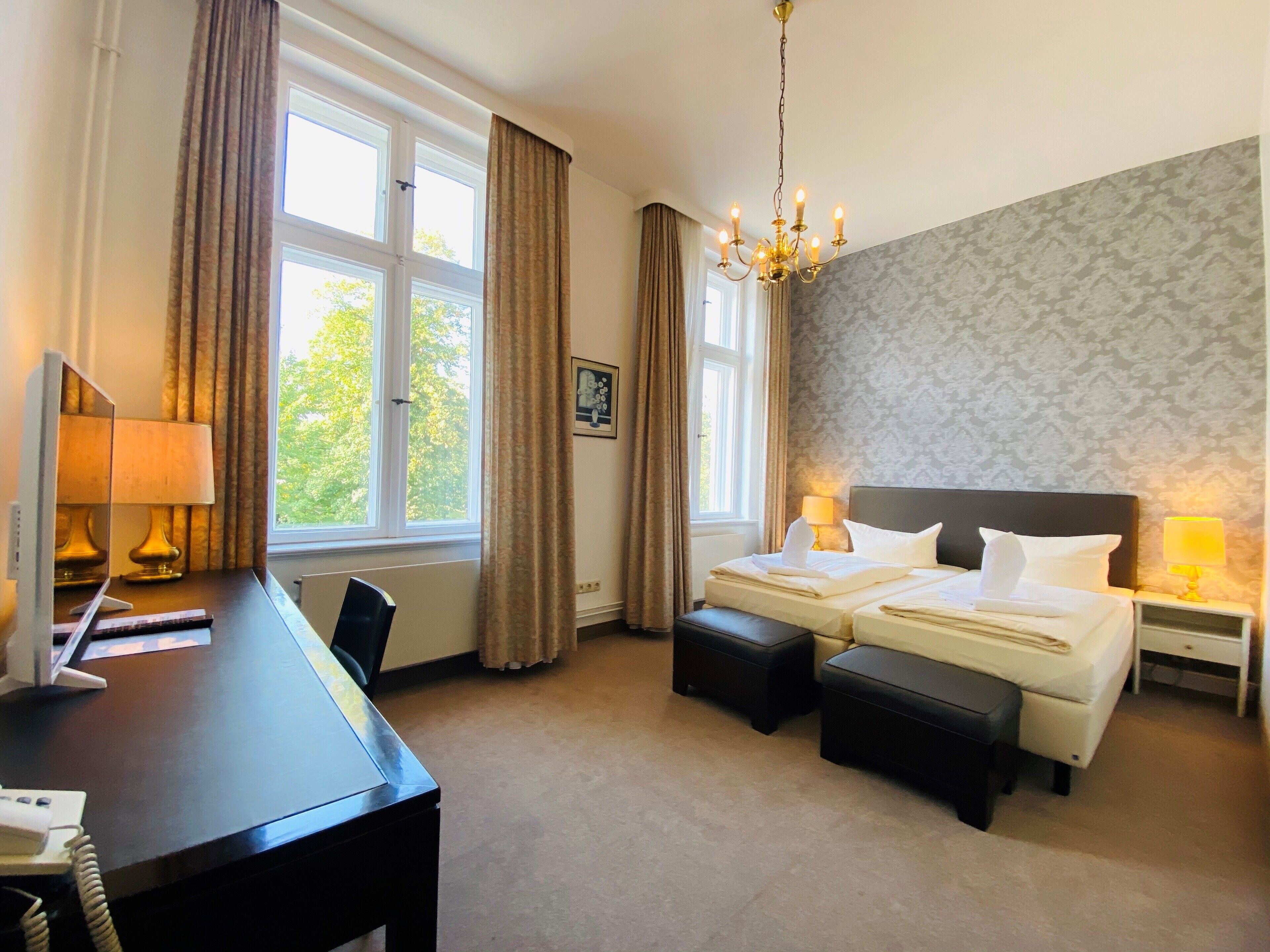 Phòng đôi | Truy cập Internet không dây miễn phí, bộ trải giường 