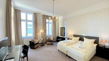 Wifi gratis y ropa de cama