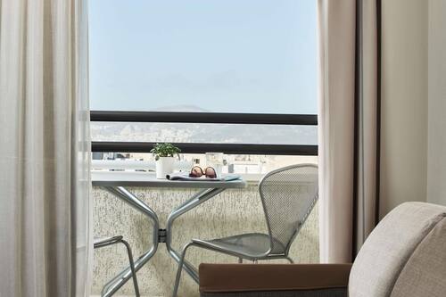Executive Room With Balcony, 1 double bed or 1 double bed with sofa bed | City view