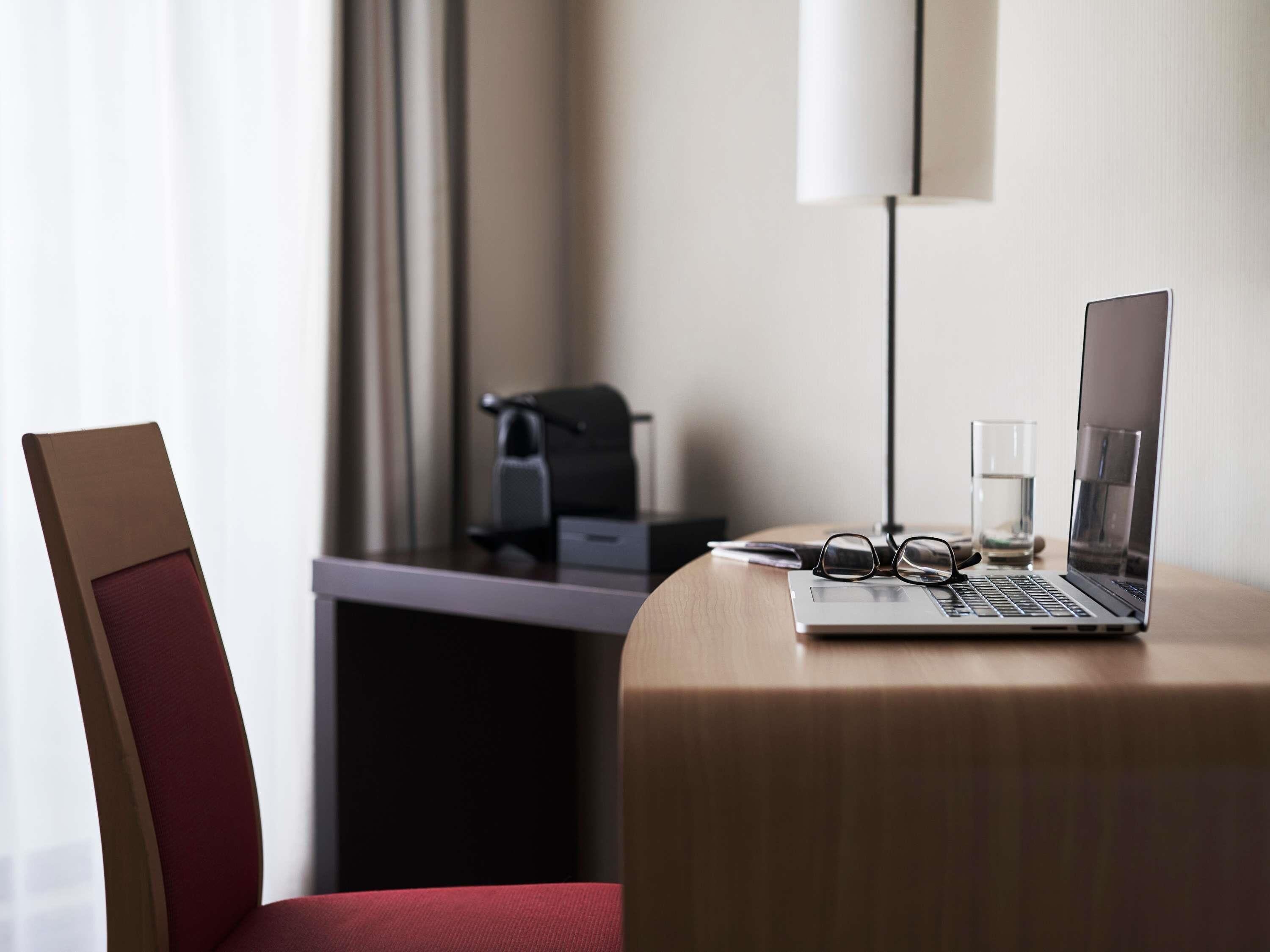 Minibar, in-room safe, desk, blackout drapes