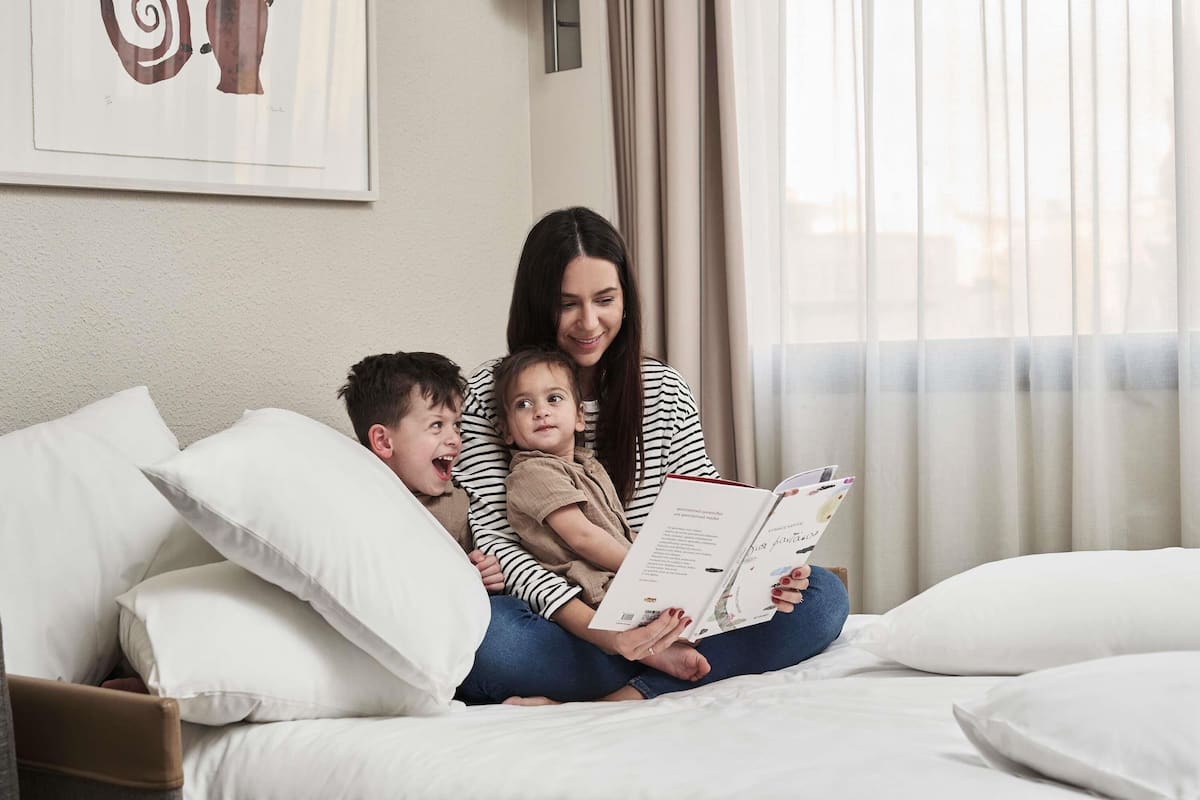 Family Room, 1 double bed with 1 double sofa bed | Minibar, in-room safe, desk, blackout drapes