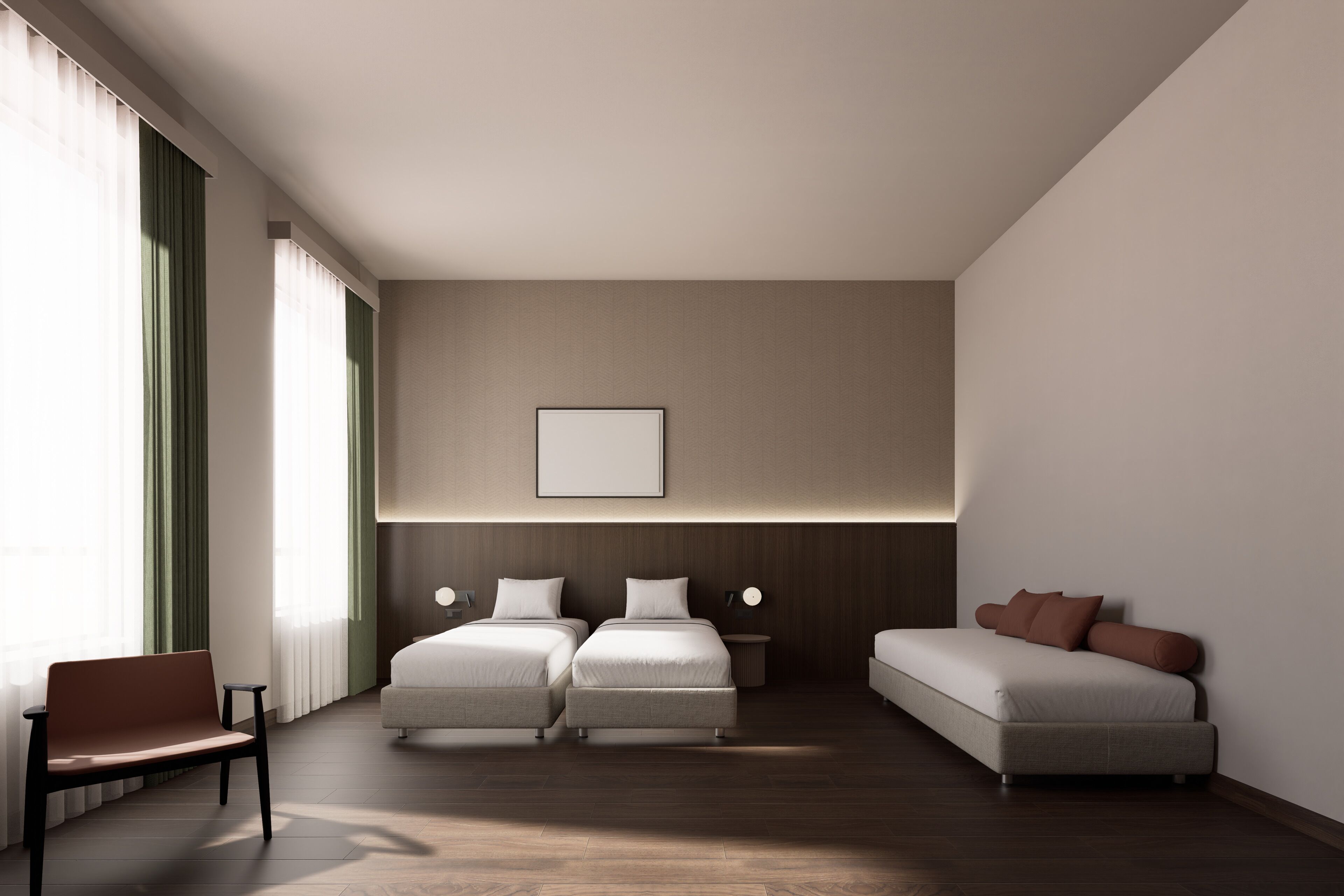 Tremannsrom – classic | Allergitestet sengetøy, minibar, safe på rommet og skrivebord