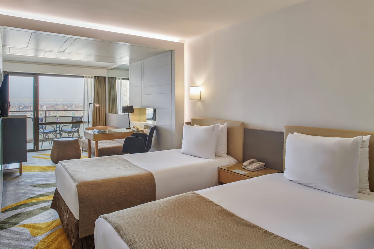 Minibar, in-room safe, desk, laptop workspace