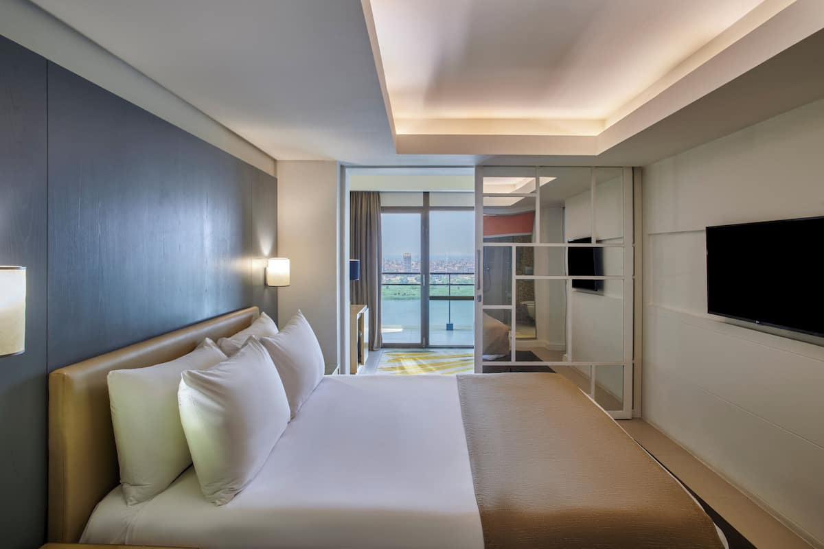 Minibar, in-room safe, desk, laptop workspace