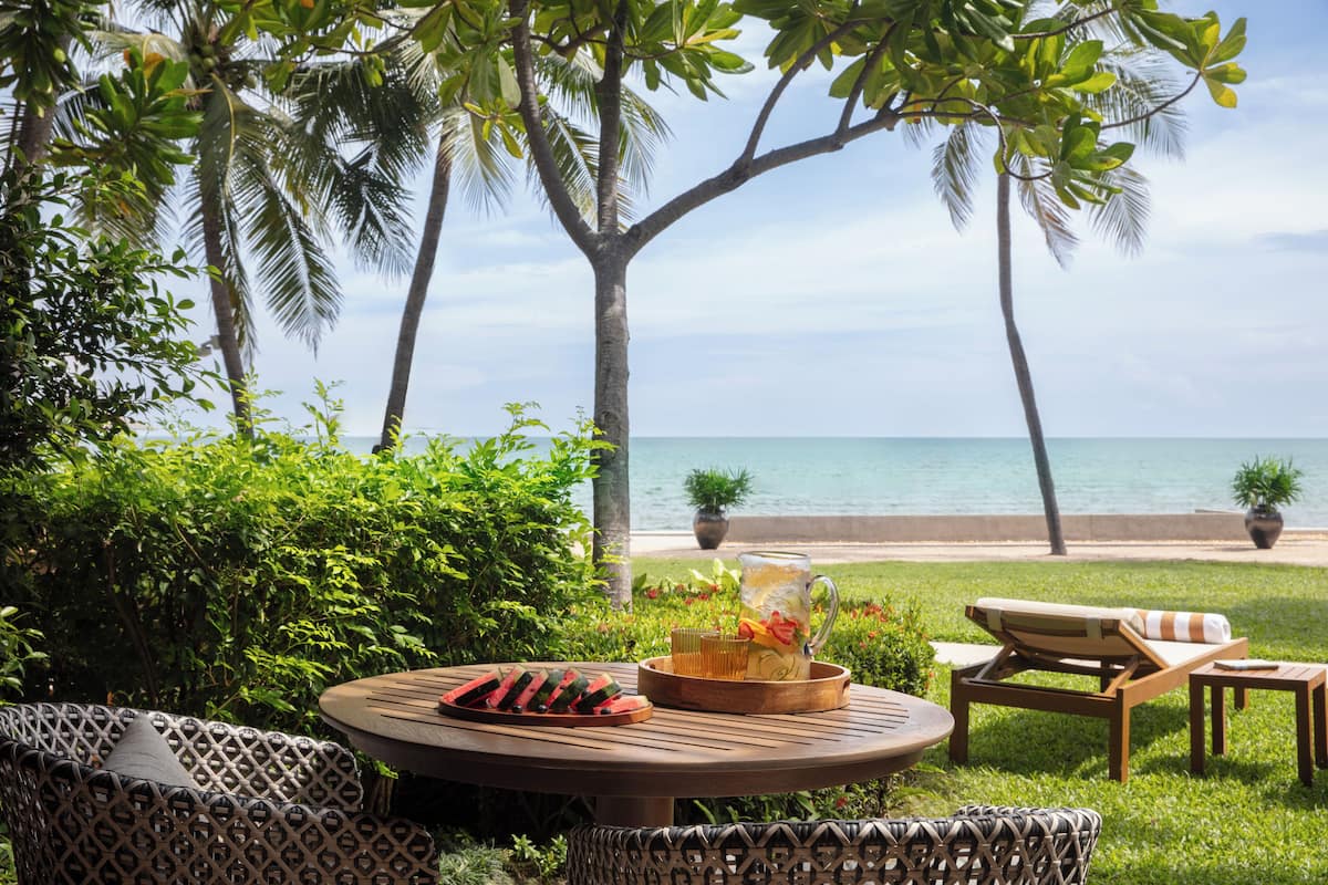 Deluxe Sea View Terrace | Ropa de cama de alta calidad, caja fuerte, escritorio