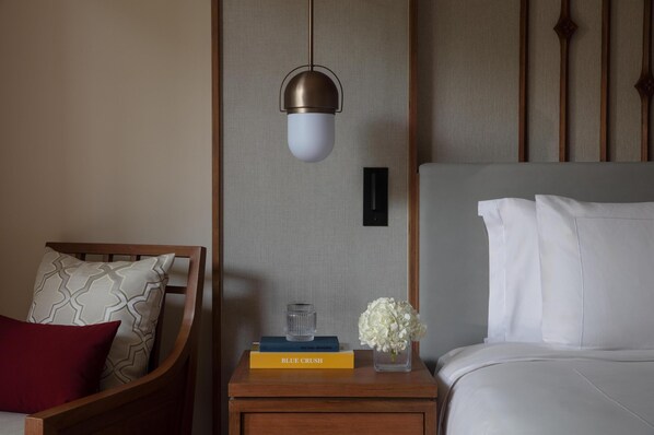 Ropa de cama de alta calidad y minibar (con algunos artículos gratuitos)