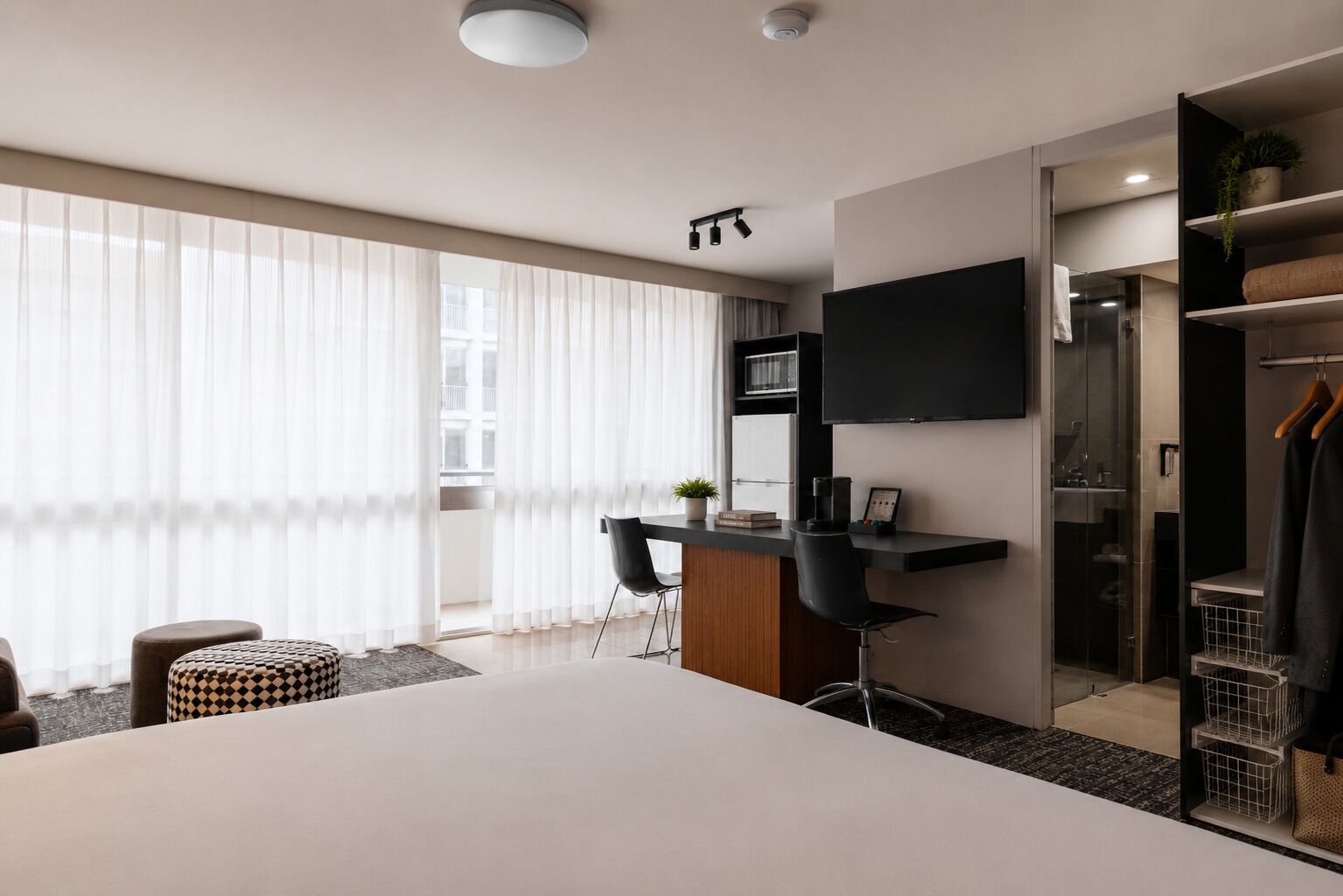 Studio Apartment | Balcony view